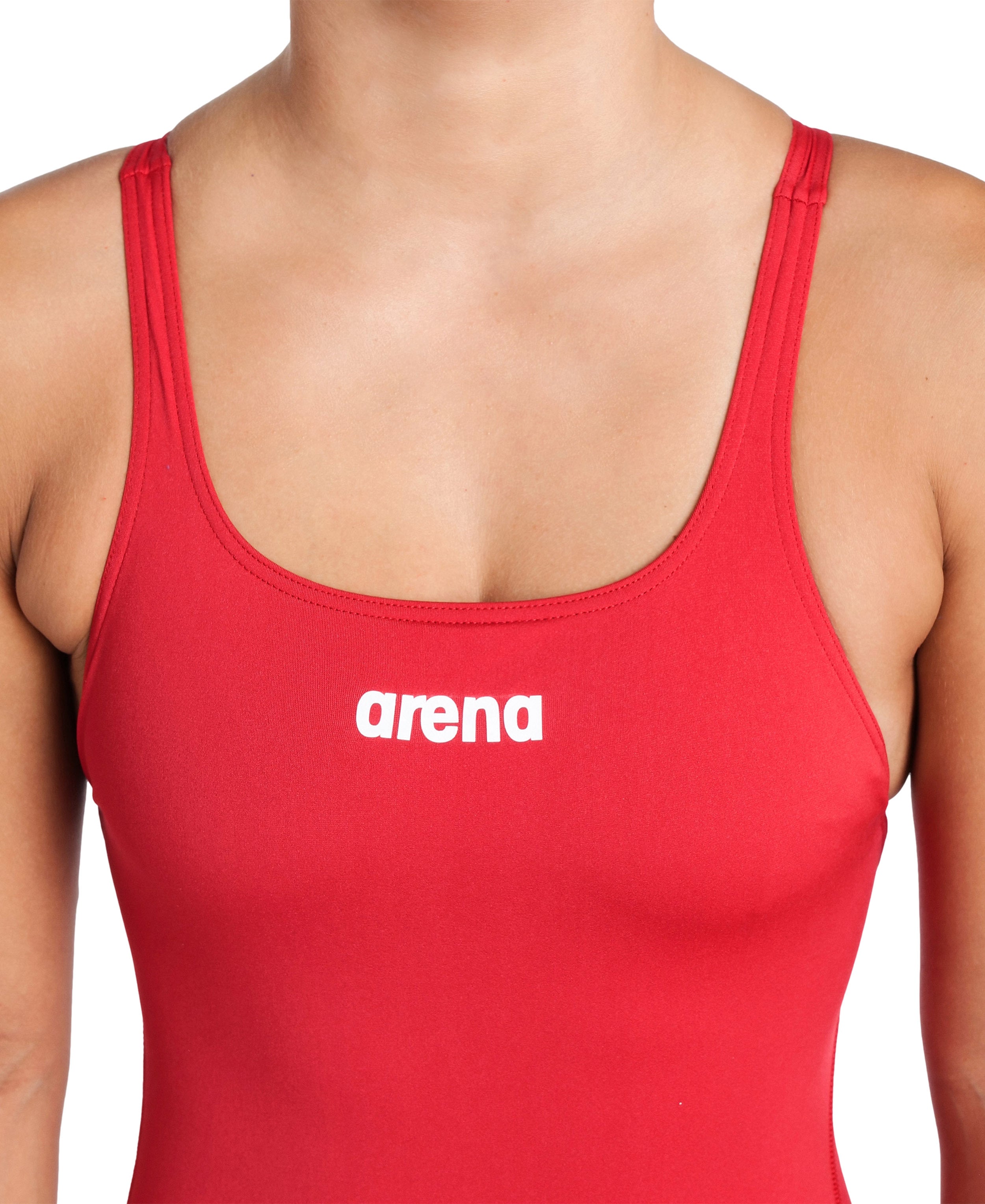 W Team Swimsuit Swim Pro Solid - Red