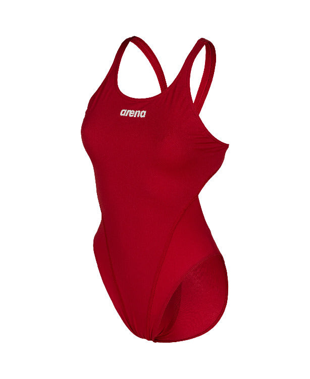 W Team Swimsuit Swim Tech SOLID - Red