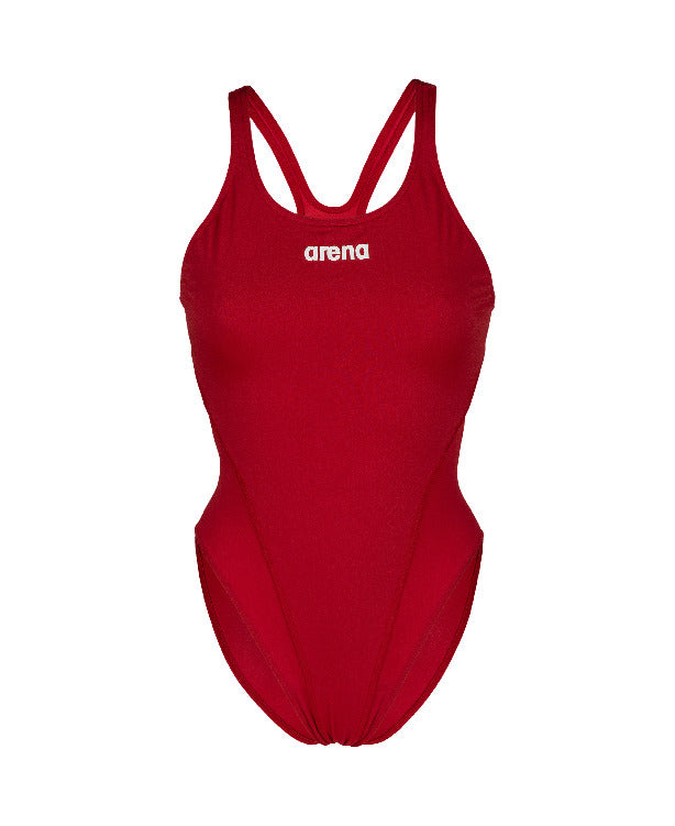 W Team Swimsuit Swim Tech SOLID - Red