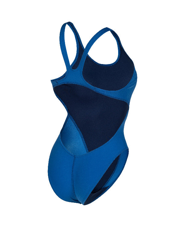 W Team Swimsuit Swim Tech SOLID - Blue
