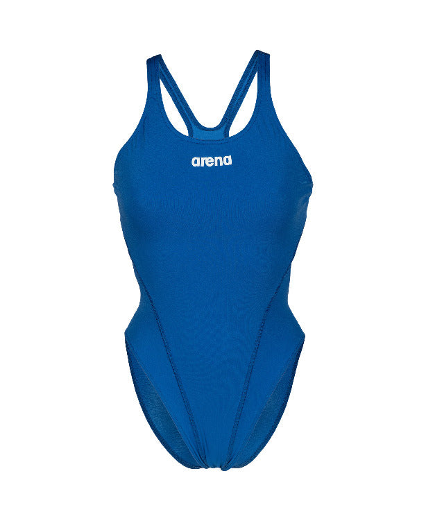 W Team Swimsuit Swim Tech SOLID - Blue