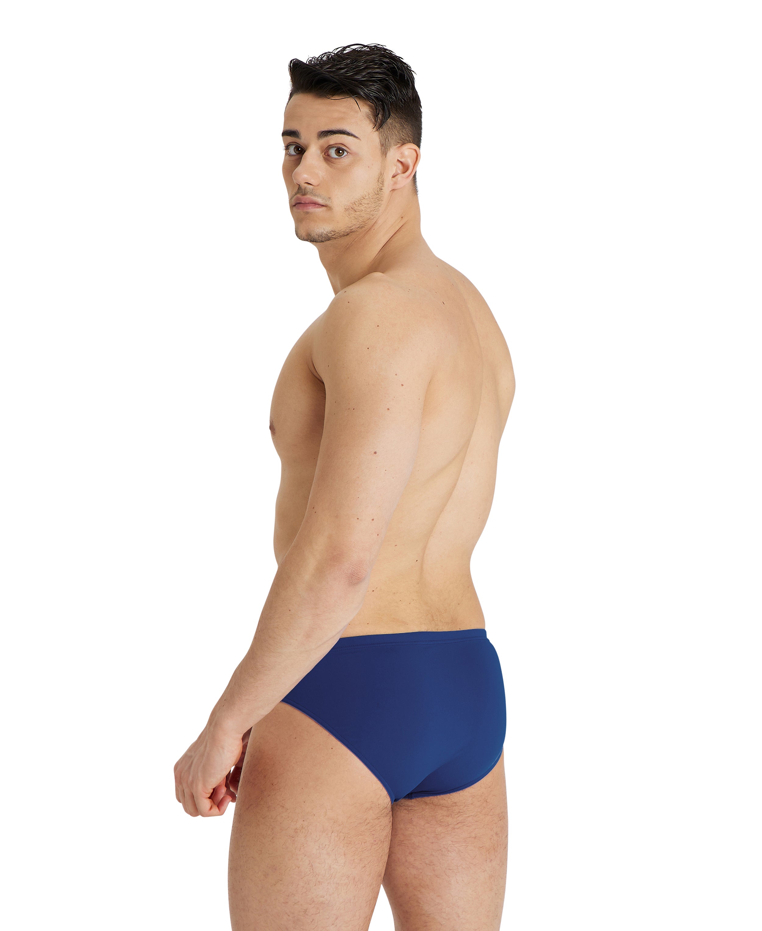 M Team Swim Briefs Solid - Navy