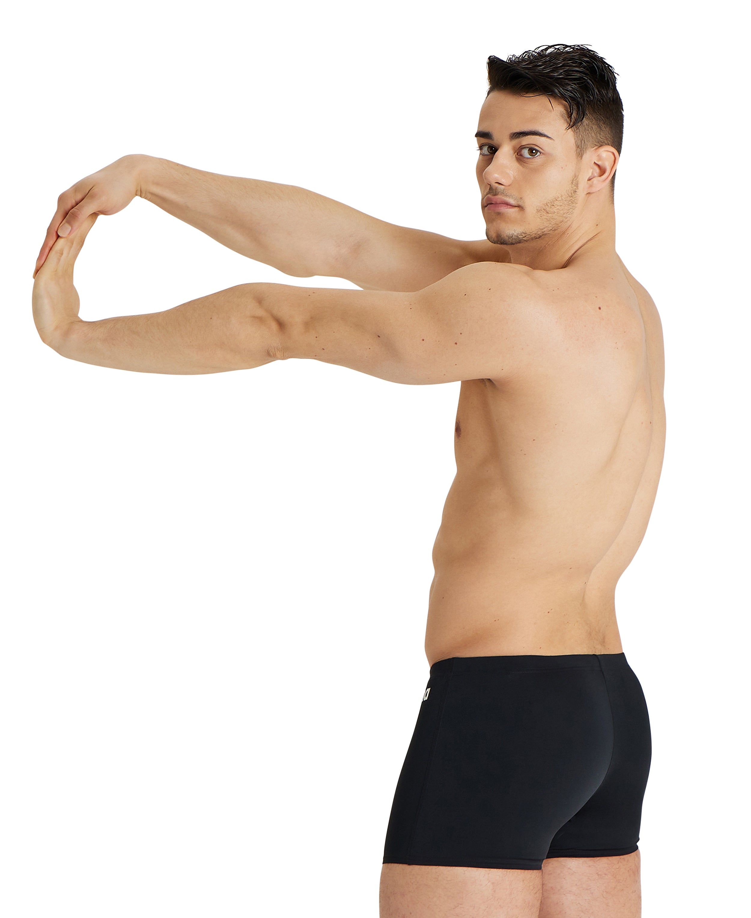 M Team Swim Short Solid - Black (UK size)