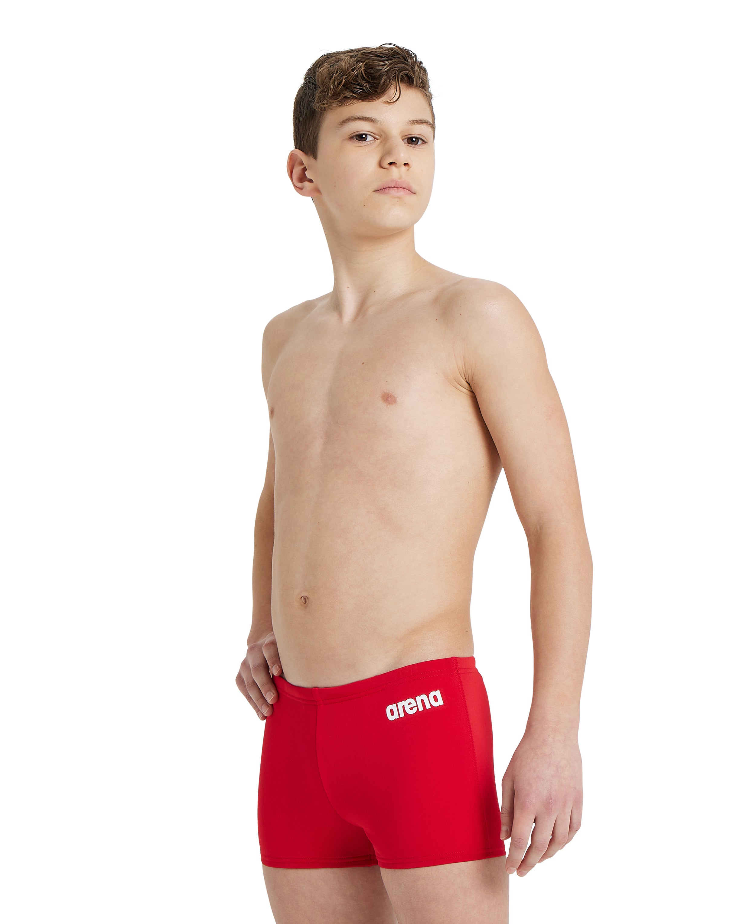 B Team Swim Short Solid - Red