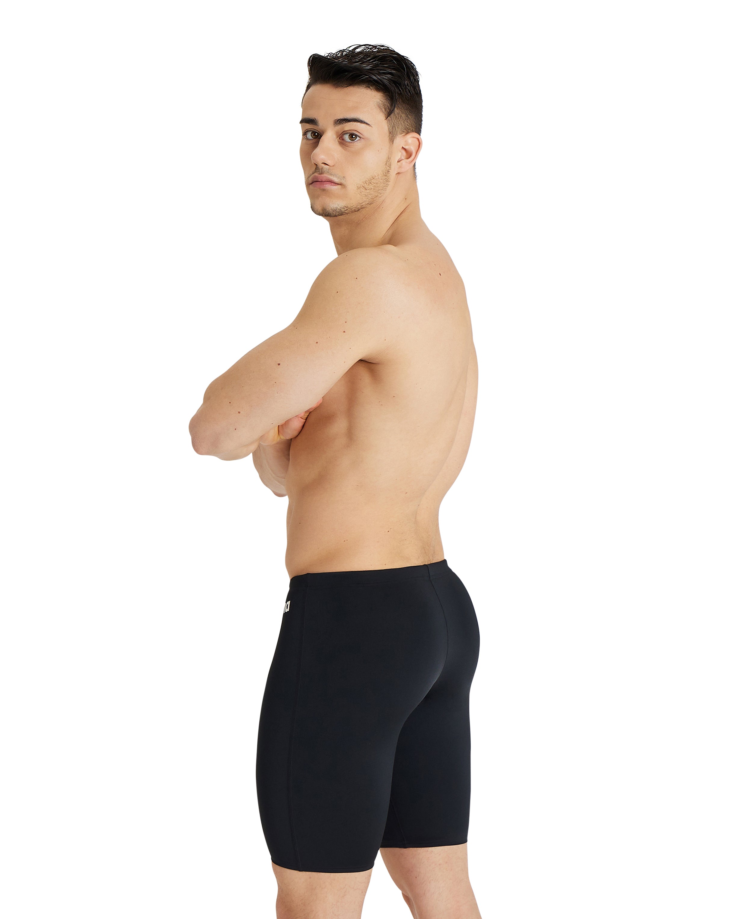 M Team Swim Jammer Solid - Black (UK size)